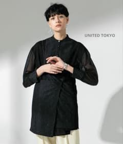 UNITED TOKYO WASHI メッシュグランジシャツ - メルカリ