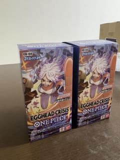 ONE PIECE EGGHEAD CRISIS カードゲーム 新品未開封BOX - メルカリ