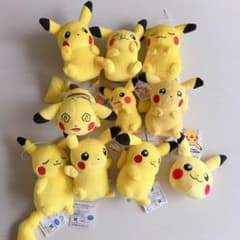 ポケモン ピカチュウ　ぬいぐるみセットのサムネイル