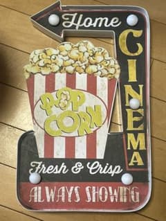 アメリカン　インテリア　看板　ライト付きのサムネイル