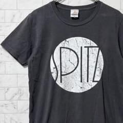 スピッツ SPITZ バンドTシャツ Sサイズ チャコールグレー ロゴ