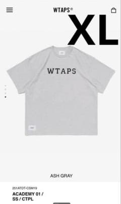 WTAPS Academy 01 SS Ctpl AshGray ダブルタップス - メルカリ