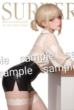 ayn0395 AIイラスト 二次元 美女 イラスト A4ポスター - メルカリ