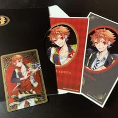 【ツイステ エース】ブロマイドセットJ賞＆メタルカードのサムネイル