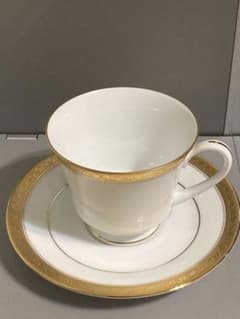 Noritake  Tea.Coffee碗皿　2客　SIGNATURE GOLDのサムネイル