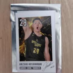 群馬クレインサンダーズ サイン入りチェキ ＃29 細川一輝選手 - メルカリ