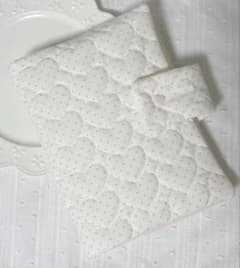 【A6バインダーカバー】Heart quilting♡韓国生地 savingのサムネイル