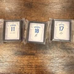 MLB™ サイン入りユニフォーム フレームマグネット　大谷、山本、佐々木セットのサムネイル