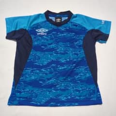 umbro Vネック Tシャツ カッカー 130 青系のサムネイル
