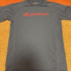 phiten バレーボール プラクティスシャツ ネイビー Mのサムネイル