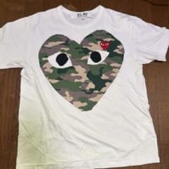 PLAY COMME des GARCONS カモフラハート Tシャツ M - メルカリ