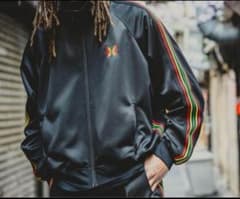needles BEAMS 別注 22ss ラスタ トラックジャケット XL - メルカリ