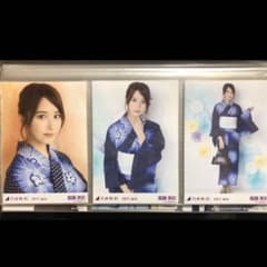 乃木坂46 衛藤美彩　生写真　浴衣　コンプ　2017 3枚のサムネイル