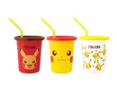 ポケモン　ストロー付タンブラー３個セットのサムネイル