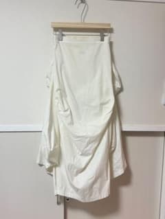MM6 Maison Margiela ドレープスカート ホワイト サイズ38のサムネイル