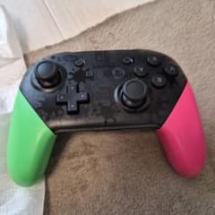 닌텐도 Switch Pro 컨트롤러 스플래툰 2