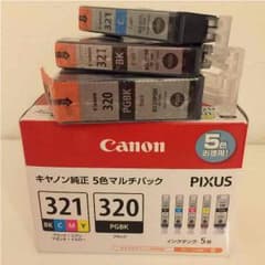 Canon純正カートリッジ 5色+3色のサムネイル
