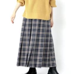 ゴンちゃん様　チェックプリーツスカート　新品タグ付きのサムネイル