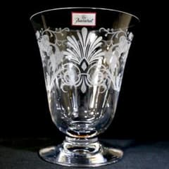 限定 美品】バカラ 1987年 キリン フラワーベース 花瓶 エッチング 送