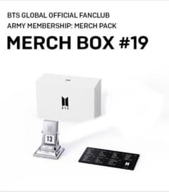 BTS MERCH BOX 19 マーチボックス19のサムネイル