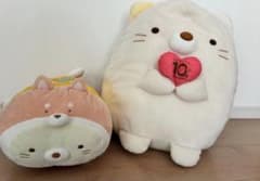 이치 반 쿠지 스미 코구라시 C 상 고양이 봉제 인형 10th 특대 XL