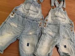 オーバーオール サロペット デニム セットのサムネイル