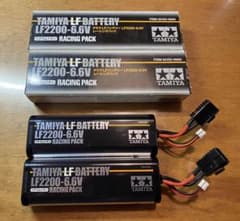 TAMIYA LF2200-6.6V レーシングパック2個セット タミヤ LF2200-6.6V レーシングパック リフェ 中古 2個セット - メルカリ