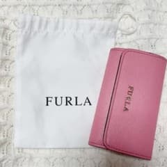 FURLA キーケース ピンクのサムネイル