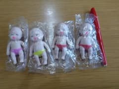 【新品】【未使用・未開封】アグリーベイビーズミニ　４個セットのサムネイル