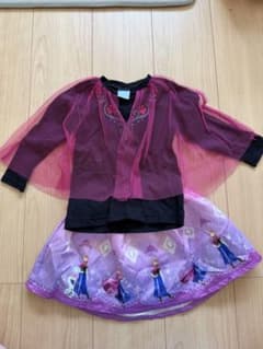 超美品！バースデー　アナ雪　アナ　セットアップ　スカート　長袖のサムネイル