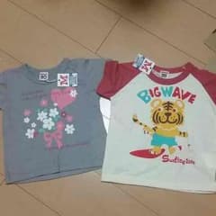 ケケ様専用！新品☆キッズＴシャツ２枚セットのサムネイル