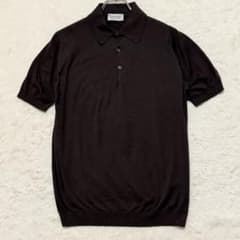 【美品】ジョンスメドレー　ポロシャツ　シーアイランドコットン　M 英国製 極美品 ジョンスメドレー シーアイランドコットン ハイゲージ 半袖ポロ