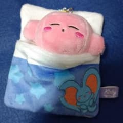 별의 커비 오히루네 이불 봉제인형 마스코트 [미사용지 태그 없음]