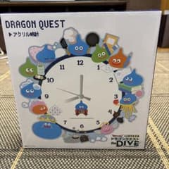 ドラクエ the DIVE アクリル壁掛け時計 新品未開封 - メルカリ