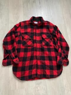 80s Towncraft バッファローチェック シャツのサムネイル