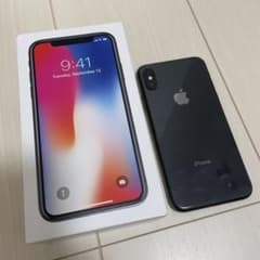 iPhone X Space Gray 256 GB SIMフリーのサムネイル
