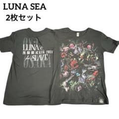 2 장 세트 LUNA SEA 루나시 라이브 밴 TT 셔츠 25th