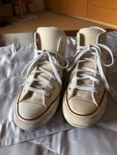 Converse All Star 23.5㎝ハイカットスニーカー　オフホワイトのサムネイル