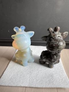 キリン　カービング　　2個セットのサムネイル