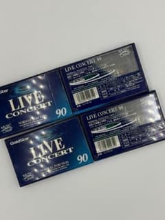 GoldStar LIVE CONCERT 90 カセットテープ 4本セット