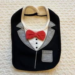 フォーマルスタイ　男の子　タキシード風　蝶ネクタイ　ベビーのサムネイル