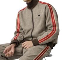 Onitsuka Tiger トラックジャケット ブラウン M トラックトップのサムネイル