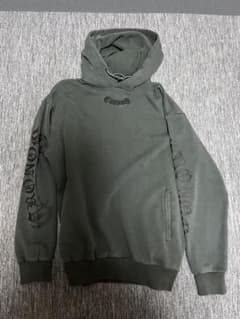 CRONOS BLACKLETTER HOODIE【VBLACK×BLACK】のサムネイル