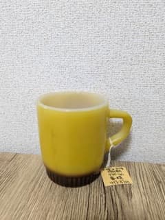 ファイヤーキング　Fire King　リブドボトム　マグカップのサムネイル