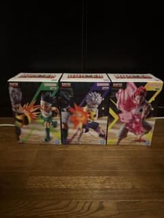 (3종) HUNTER×HUNTER 피규어 곤 킬루아 히소카 GI편