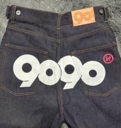 値下げ‼️9090 完売品 ワイドデニム インディゴブルー 【美品】 - メルカリ