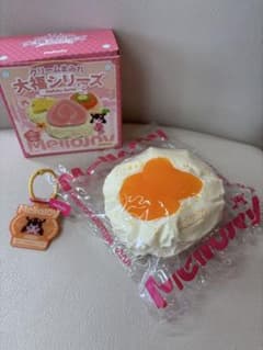 Mellojoy クリームまみれ大福 スクイーズ バナナ 大福 メロジョイ もち