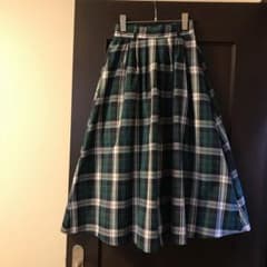 チェック ロングスカートのサムネイル