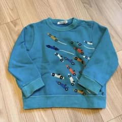 familiar 車刺繍 トレーナー 100cmのサムネイル