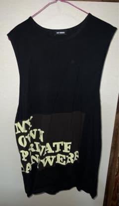 最終値下げ！！早い者勝ちです！raf simons タンクトップ - メルカリ